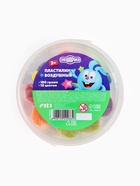 Воздушный пластилин,12 цветов, 30 г, в ведерке, Смешарики - Фото 6