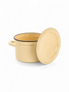 УЦЕНКА Кастрюля эмалированная, 3 л, d=19 см, с крышкой, цилиндрическая, слоновая, кости - Фото 5