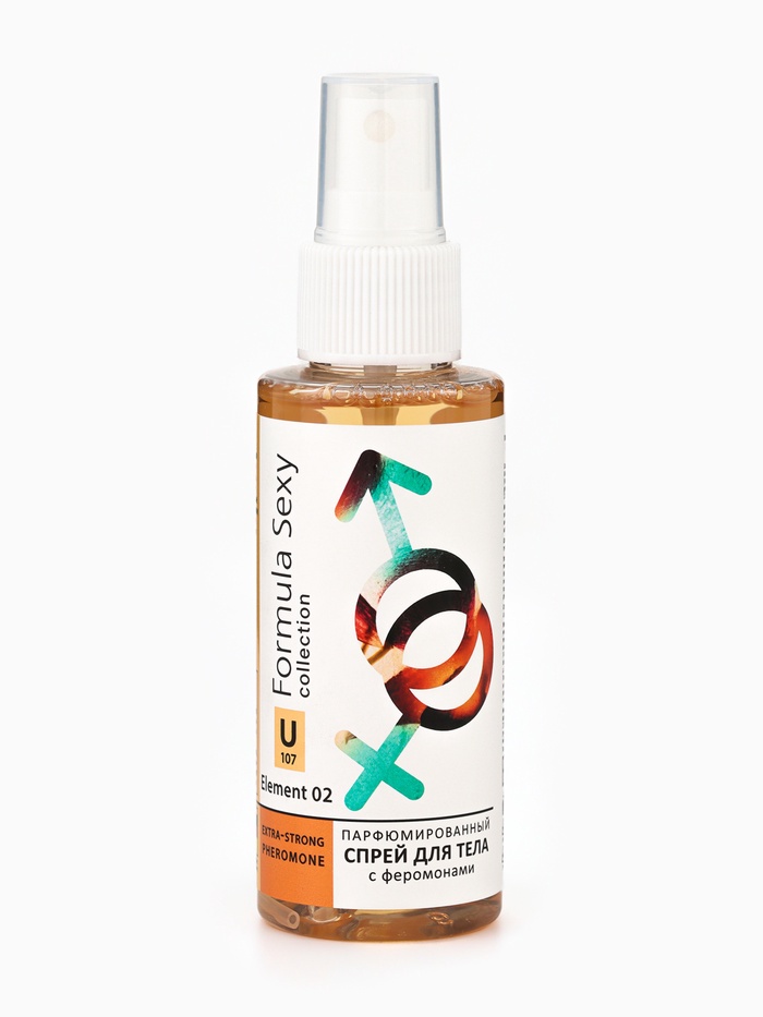 Мист парфюмированный спрей с феромонами для тела Formula Sexy Element 02 U107, 100 мл (по мотивам Molecules Escentric 02 (Escentric Molecules) - Фото 1