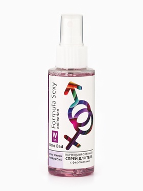 Мист парфюмированный спрей с феромонами для тела Formula Sexy Gone Bad W106, 100 мл (по мотивам Good Girl Gone Bad (By Kilian)
