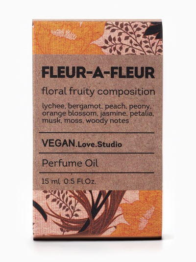 Парфюмерное масло женское VEGAN.Love.Studio Fleur-a-Fleur, 15 мл (по мотивам Fleur Narcotique (Ex Nihilo)