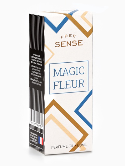 Парфюмерное масло женское Free Sense Magic Fleur, 8 мл (по мотивам Fleur Narcotique (Ex Nihilo)