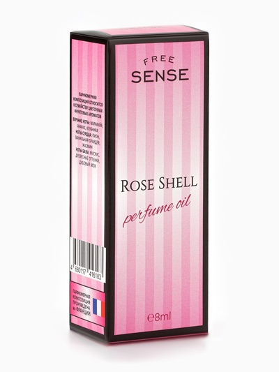 Парфюмерное масло женское Free Sense Rose Shell, 8 мл (по мотивам Bombshell (Victoria's secret)