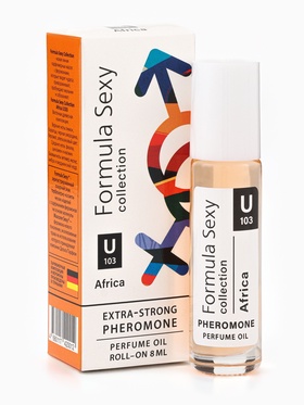 Парфюмерное масло женское с феромонами Formula Sexy Collection Africa U103, 8 мл (по мотивам Bal d’Afrique (Byredo)