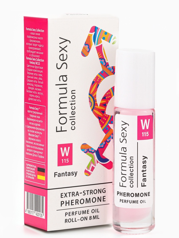 Парфюмерное масло женское с феромонами Formula Sexy Collection Fantasy W115, 8 мл (по мотивам Fantasy (B.Spears)