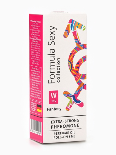 Парфюмерное масло женское с феромонами Formula Sexy Collection Fantasy W115, 8 мл (по мотивам Fantasy (B.Spears)