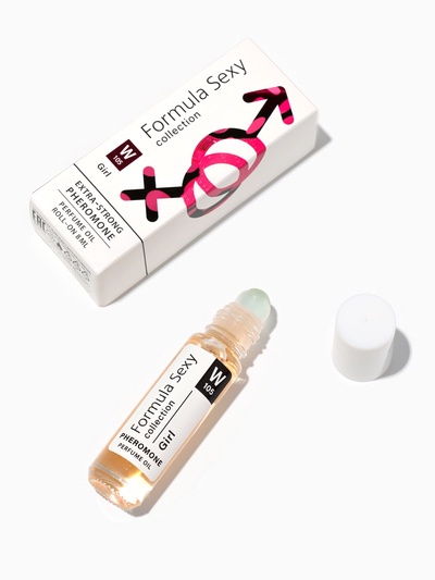 Парфюмерное масло женское с феромонами Formula Sexy Collection Girl W105, 8 мл (по мотивам Good Girl (C.Herrera)