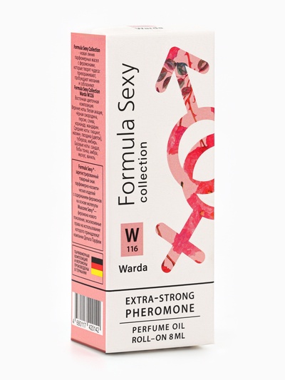 Парфюмерное масло женское с феромонами Formula Sexy Collection Warda W116, 8 мл (по мотивам Warda (Swiss Arabian)