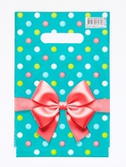 Пакет подарочный «Монпансье», полиэтиленовый с вырубной ручкой, 20×30 см, 30 мкм - фото 119618678