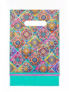 Пакет «Медитация», полиэтиленовый с вырубной ручкой, 20×30 см, 30 мкм