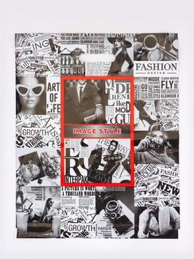 Пакет «Имидж», полиэтиленовый с вырубной ручкой, 40×50 см, 80 мкм (50 шт)