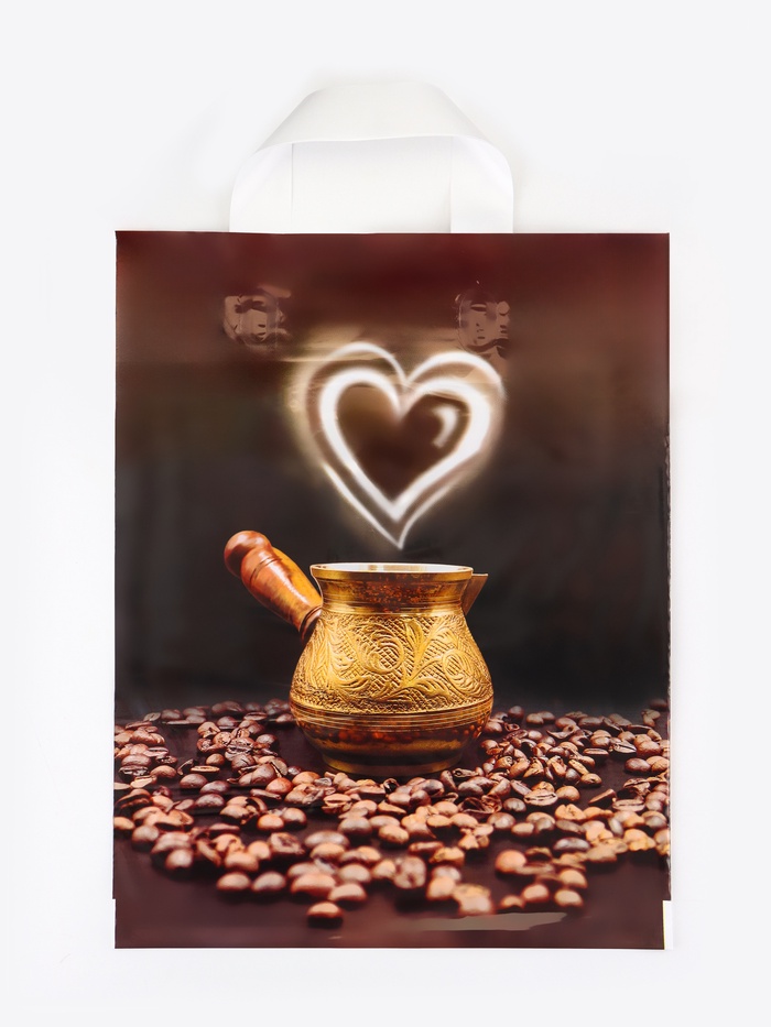 Пакет «Мгновение», полиэтиленовый с петлевой ручкой, 35×28 см, 55 мкм - Фото 1