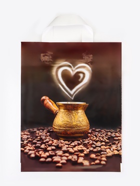 Пакет «Мгновение», полиэтиленовый с петлевой ручкой, 35?28 см, 55 мкм (комплект 25 шт)