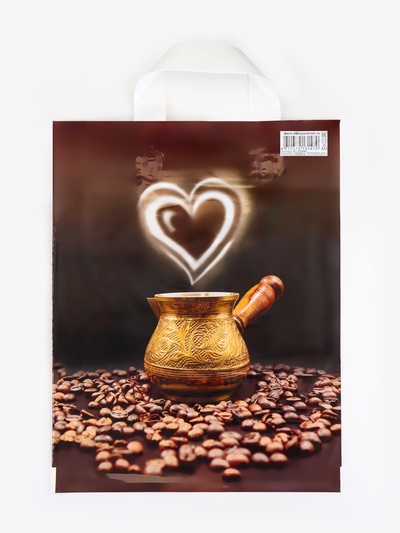 Пакет «Мгновение», полиэтиленовый с петлевой ручкой, 35×28 см, 55 мкм