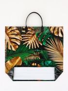 Пакет подарочный «Райский сад», полиэтиленовый с пластиковой ручкой, 38×35 см, 90 мкм - Фото 2