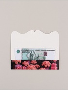 Конверт для денег фигурный «С днём рождения», цветы, 17.5×8 см - Фото 2