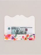 Конверт для денег фигурный «С днём рождения», цветы, 17.5×8 см - Фото 2