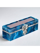 Коробка складная с окном «Бант», 5.5?18?5.5 см (комплект 5 шт) - фото 60873226