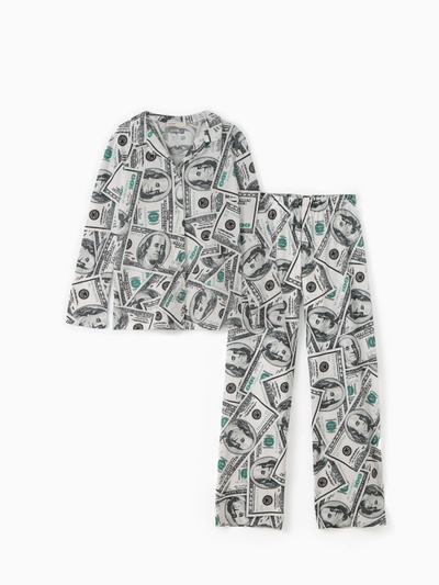 Пижама женская (рубашки, брюки) KAFTAN «Баксы», размер 40-42, зелёная