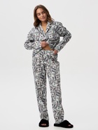 Пижама женская (рубашки, брюки) KAFTAN «Баксы», размер 52-54, зелёная - фото 61613359