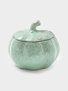 Горшок для запекания Борисовская керамика «Гармония», 600 мл, зелёный 10916317