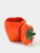 Горшок для запекания Борисовская керамика «Перец» 0.65 л, оранжевый - фото 61086834