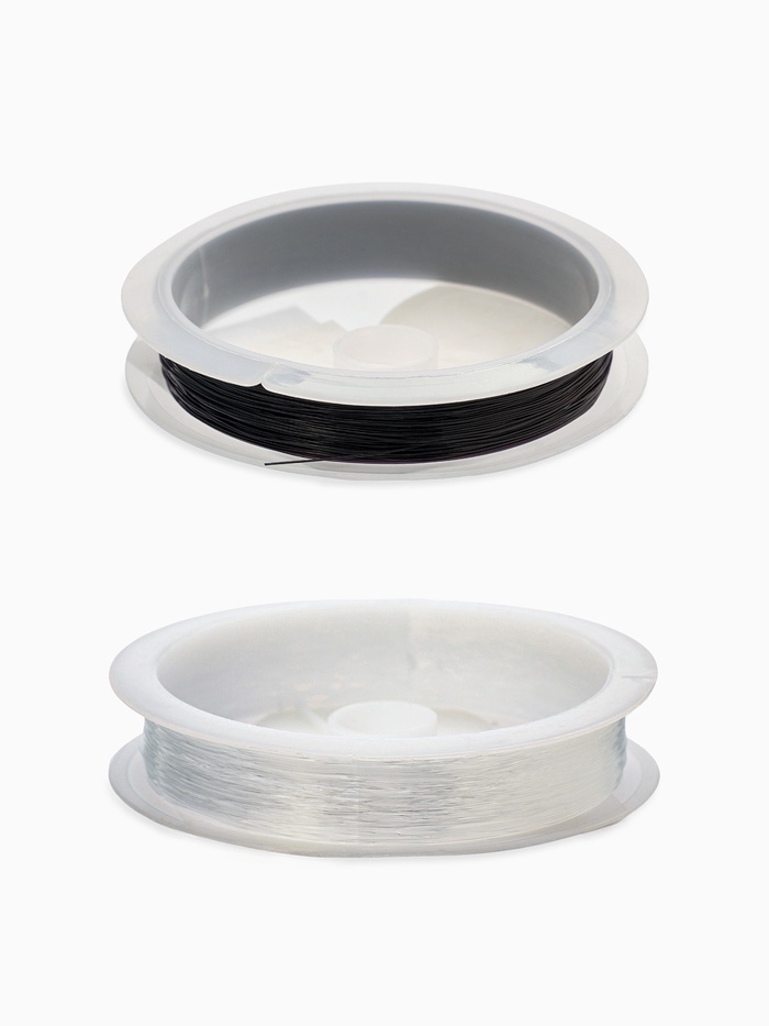 Леска прозрачная d=0.3 мм, L=30 м, +1 чёрная леска в подарок d=0.3 мм, L=30 м - Фото 1