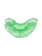 Бахилы зелёные ПНД 400×120 14 мкр 1.5 г 25 пар/уп - Фото 2