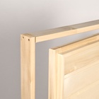 УЦЕНКА Дверь для бани глухая, сорт «С» 170×80 см - Фото 4