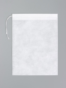 Фильтр-пакет, мешочек с завязками для запарки, 15×20 см