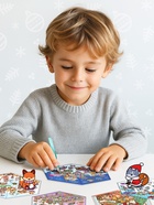 Книжное комплектное издание «Зимние радости в наклейках» - фото 67927930