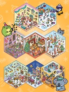 Книжное комплектное издание «Зимние радости в наклейках» - фото 67927931