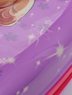 УЦЕНКА Чемодан дет Девочка 18", 30×21×43 см, отд на молнии, 4 колеса, сиреневый 10958702