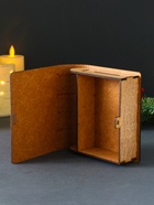 Новогодняя копилка-книга для денег «Лошадка: Богатства», 14×12×5 см - фото 60873266