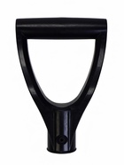 Ручка эргономичная усиленная Ф32 мм, пластмассовая Чёрная (комплект 5 шт) - фото 60873274