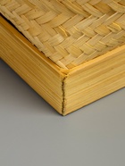 УЦЕНКА Корзина плетёная, из бамбука 30×30×40 см - Фото 9