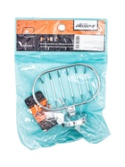 УЦЕНКА Мыльница настенная Accoona A11002-1, решетка, хром - Фото 3