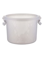 УЦЕНКА Контейнер пищевой 8 л, 30.3×27.7×24 см, круг, прозрачный - Фото 2