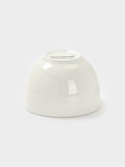 Соусники Доляна White Label, набор 4 шт., 120 мл, фарфор, белые