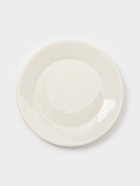 Тарелки Доляна White Label, набор 4 шт., d=22.5 см, фарфор, белые - фото 60873328