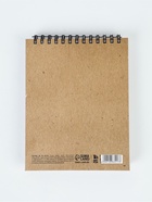 Скетчбук в твердой обложке А6, 80 л. 100 г/м "Крафт" - фото 119424066