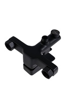 УЦЕНКА Cмеситель для раковины Accoona A9690, однорычажный, с гайкой, нержавеющая сталь - Фото 3