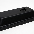 УЦЕНКА Аквариум «Прямоугольный Атолл» с крышкой, 16 литров, 35×17×27/32 см, чёрный - Фото 3