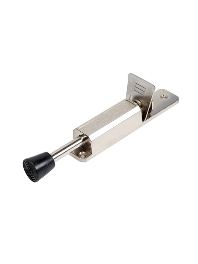 УЦЕНКА Дверной стопор LOCKLAND, цвет матовый никель