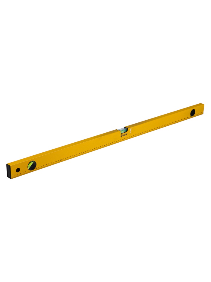УЦЕНКА Уровень алюминиевый ТУНДРА, 2 глазка, линейка, 1000 мм - Фото 1