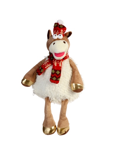 Мягкая игрушка - сумочка «Пушистая лошадка», 25 см