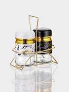 Набор для специй "S&P.Marble", 2 шт, на подставке - фото 61086917