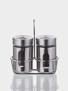 Набор для специй "Стиль" 2 шт, на подставке, 130 мл - фото 61086938