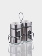 Набор для специй "Стиль" 2 шт, на подставке, 130 мл - фото 61086939