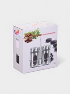 Набор для специй "Стиль" 2 шт, на подставке, 130 мл - фото 61086946